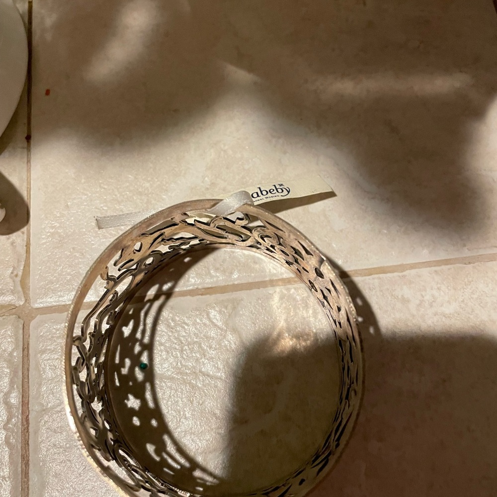 Arabic Sterling bracelet - Picture 4 of 4